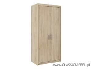 Szafa Elena 2D – Dąb Sonoma, Dąb Lefkas, Biała - Lempert