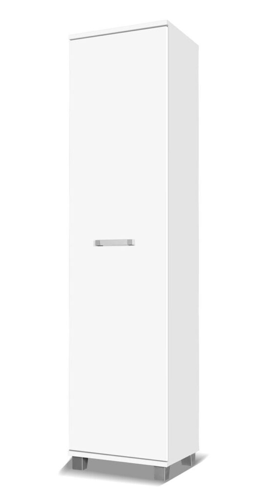 Regał zamknięty Maximus M1 - Biały - Maridex