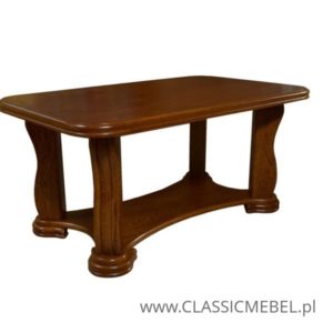 Stylowa ława Lord - dębowa - Classic