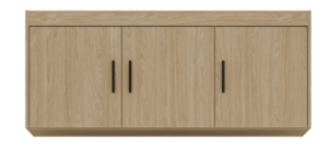 Nadstawka do szafy Elena 3D - Dąb Olejowany - Lempert