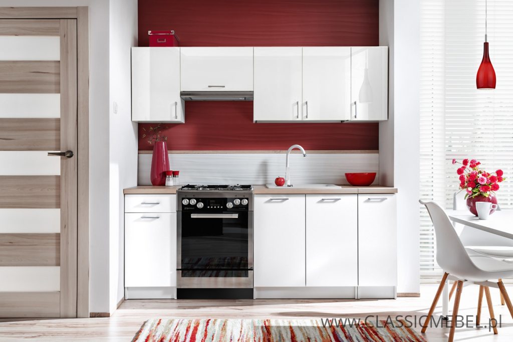 Kuchnia Max Czarny Połysk 2,4 m - Layman