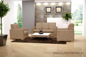 Zestaw EWELINA z fun. spania i 2 Fotele z pojemnikiem - Kinas