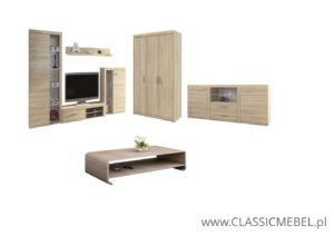 Zestaw Rumba do salonu - Dąb Sonoma - Lempert