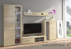 Meblościanka Rumba Dąb Sonoma - Lempert