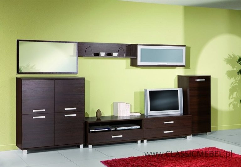 Meblościanka Maximus 5 - Kasztan Wenge - Maridex