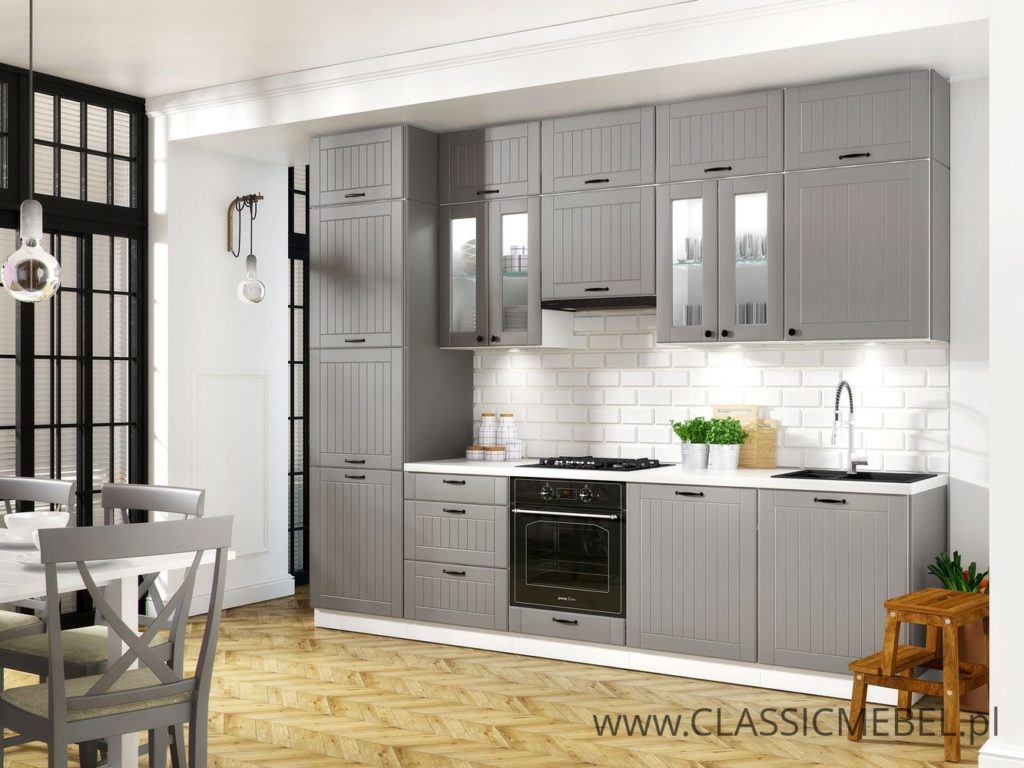 Kuchnia Lora 05 w stylu prowansalskim 320 cm - Layman