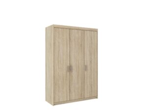 Szafa Elena 3D – Dąb Sonoma, Biała, Dąb Lefkas - Lempert