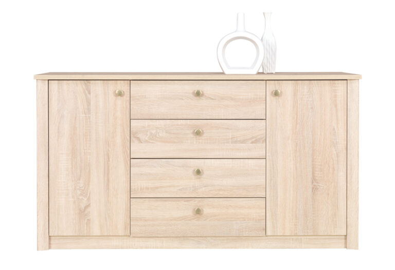 Komoda duża Finezja F6 - Dąb Sonoma - Maridex