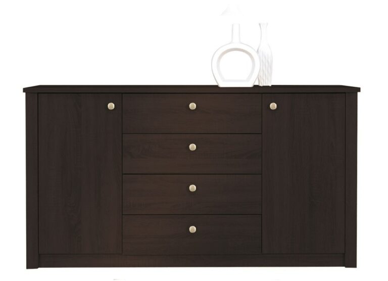 Komoda duża Finezja F6 - Dąb Sonoma Czekolada - Maridex