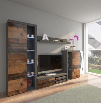 Meblościanka Rumba Old Wood Style / Matera - Lempert