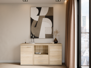 Komoda Rumba 2F 2S Dąb Sonoma - Lempert