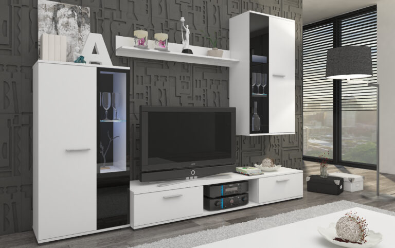 Meblościanka Salsa Biała - Lempert