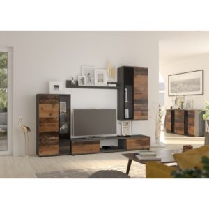 Meblościanka Salsa + Komoda Salsa Old Style / Matera - Lempert