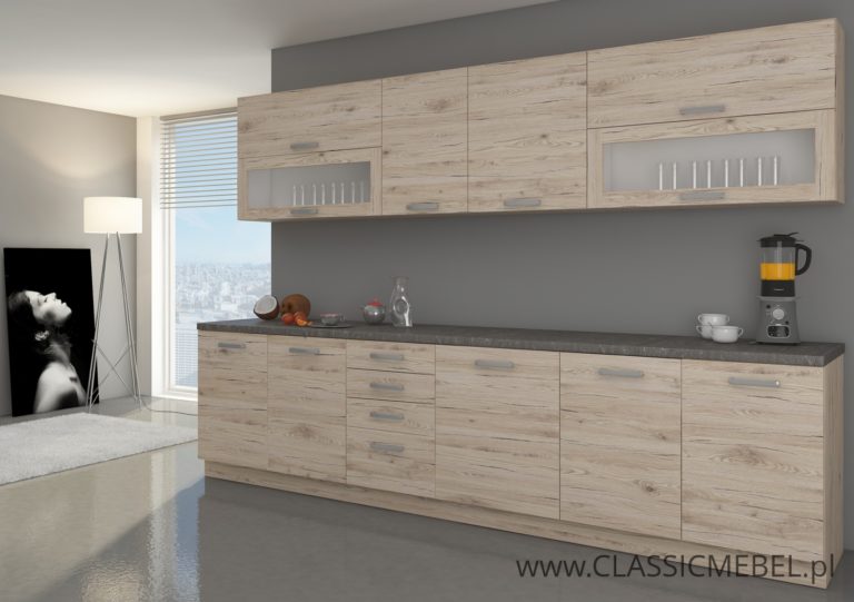 Meble Kuchenne  Bordeaux Zestaw 260 cm