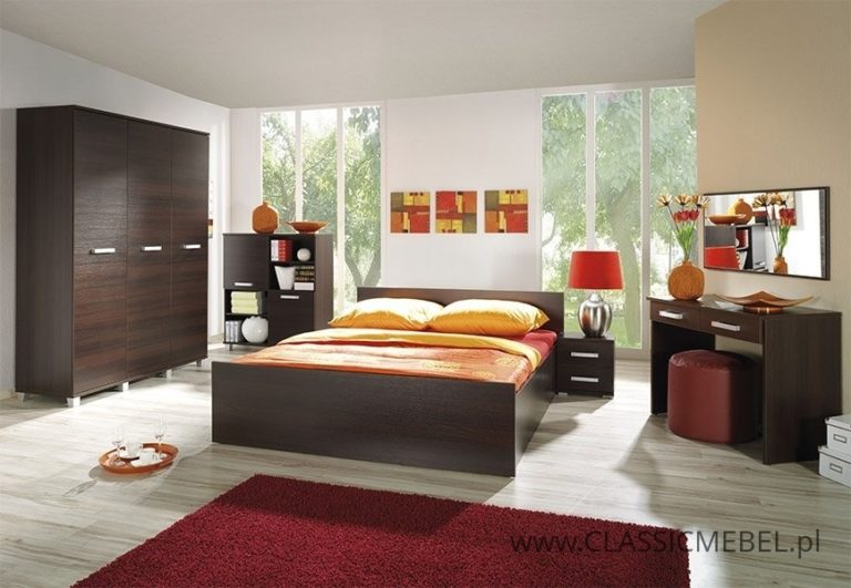 Sypialnia Maximus 4 - Kasztan Wenge - Maridex