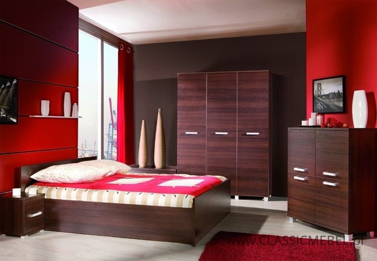 Sypialnia Maximus 3 - Kasztan Wenge - Maridex