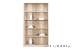 Regał Finezja F8 dzielony - Dąb Sonoma - Maridex