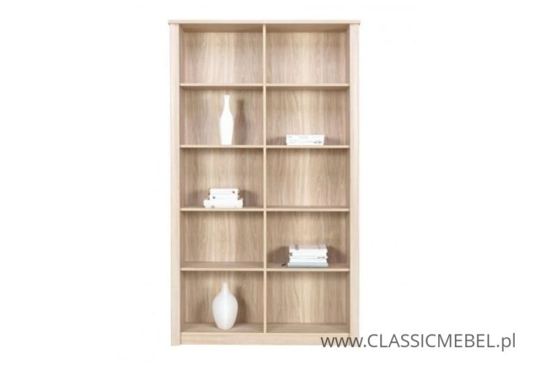 Regał Finezja F8 dzielony - Dąb Sonoma - Maridex
