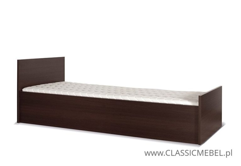 Łóżko Maximus M28 - 90 cm x 206 cm - Kasztan Wenge - Maridex