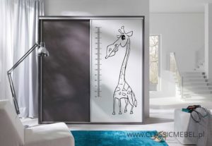 Szafa przesuwna Zonda z grafiką Z20 - Maridex