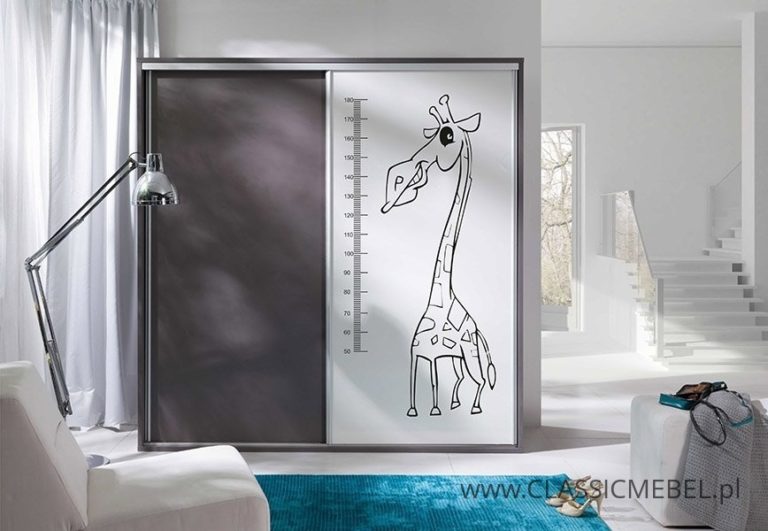 Szafa przesuwna Zonda z grafiką Z20 - Maridex