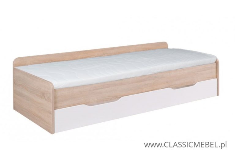 Łóżko dziecięce parterowe Twins dwuosobowe - Maridex