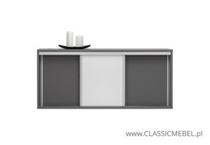 Regał Zonda Niski z drzwiami Z03 - Maridex