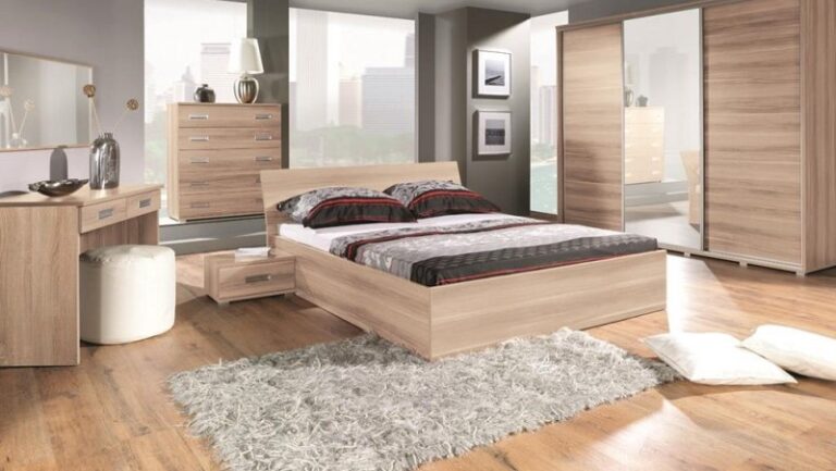 Sypialnia Penelopa - Dąb Sonoma - Maridex