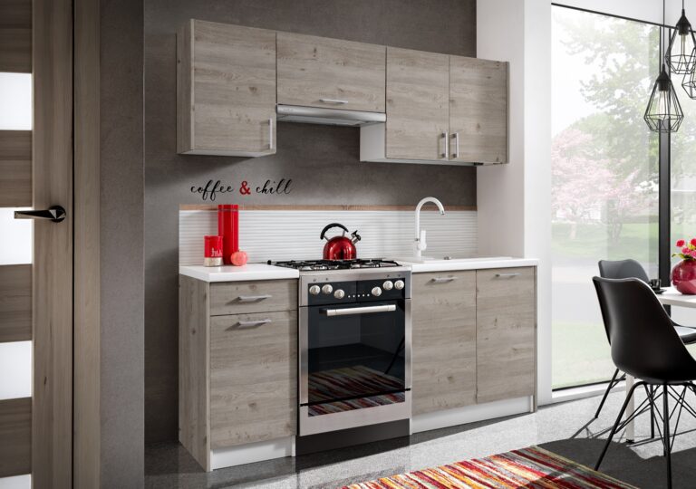 Meble Kuchenne Max Dąb Nelson 1.8 m - Layman