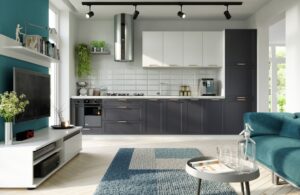 Meble Kuchenne Navia 5 Ramka Mat Tafla Połysk