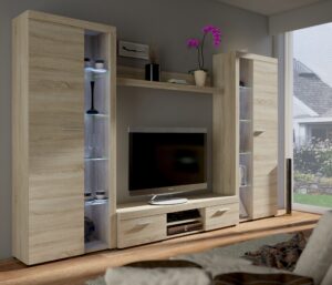 Meblościanka Rumba XL Dąb Sonoma - Lempert