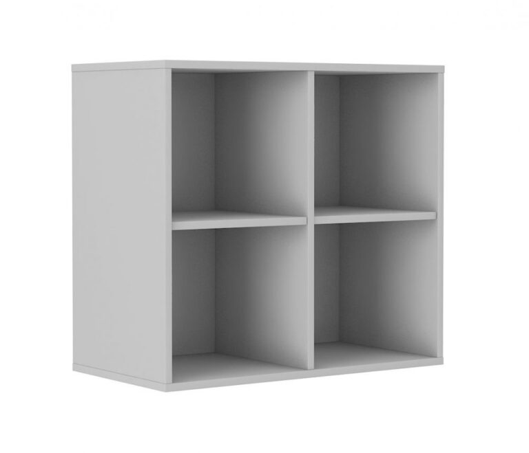 Szafka / regał górny Malta 103 otwarty - Light Grey - Lempert