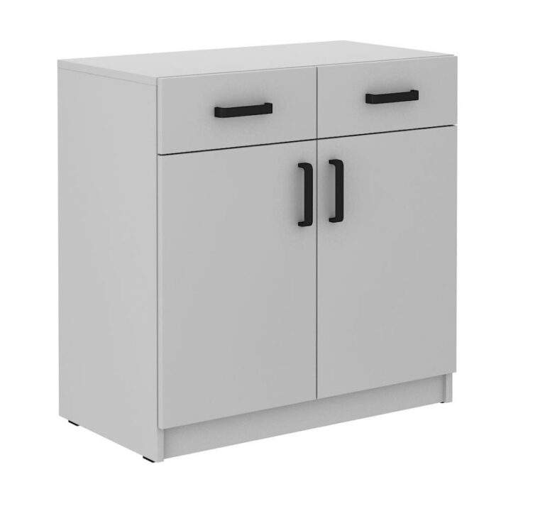 Komoda Malta 105 2F 2S - Light Grey/Light Grey - Lempert