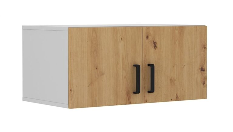 Nadstawka Malta 112 2F  - Light Grey/Dąb Artisan - Lempert