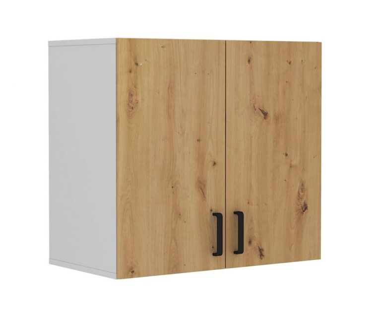 Szafka górna Malta 104 2F  - Light Grey/Dąb Artisan - Lempert