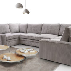 Comfortable sofa in modern living room. Interior design