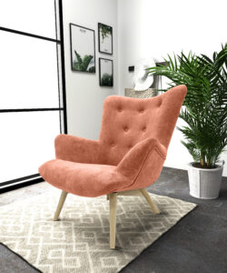 Fotel Skandynawski Angel Uszak - Asterix