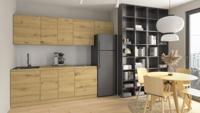 Meble Szafki Kuchenne Langen Dąb Artisan 260 cm - Gała