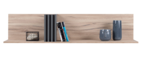Półka wisząca Allmo AL13 - Dąb Estana Jasny / Antracyt - Meblar