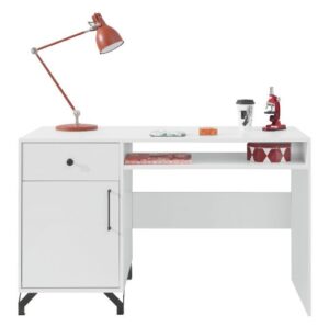 Biurko Bergen BE9 - Biały Połysk - Meblar