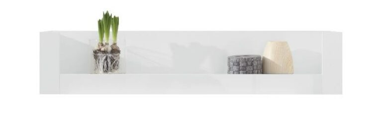 Półka wisząca Bergen BE12 - Biały Połysk - Meblar