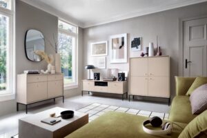 Meble do salonu Mono - Beżowe - Piaski