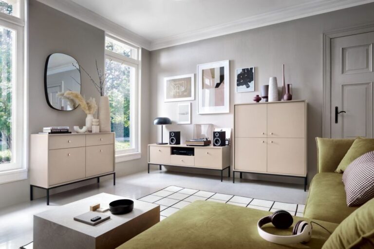 Meble do salonu Mono - Beżowe - Piaski