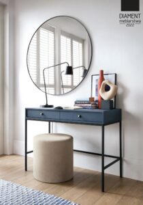 Biurko Toaletka Mono MT104 - Granatowe - Piaski