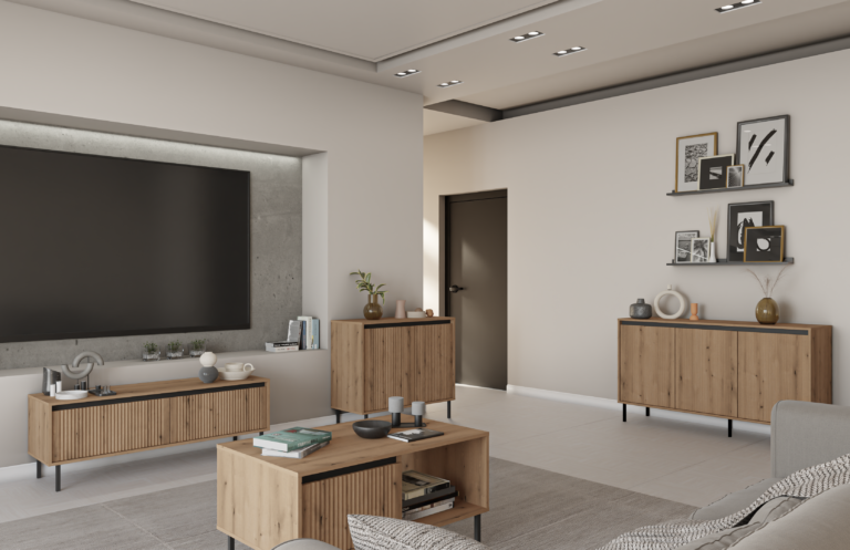 Meble do pokoju Osaka - Dąb Evoke - 2 Kolory - Lempert