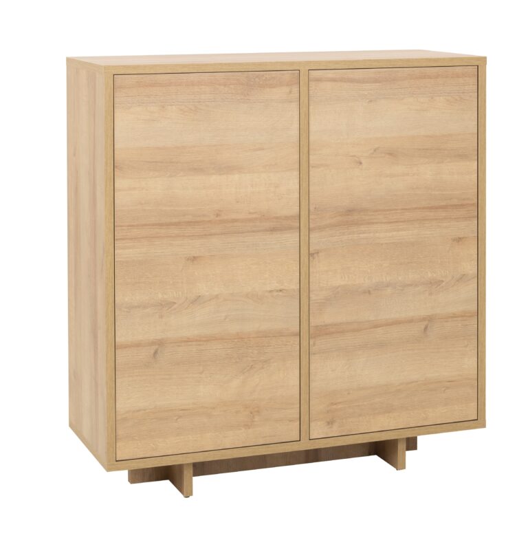 Komoda wysokie drzwi Noma N02 - Dąb Riviera - Maridex