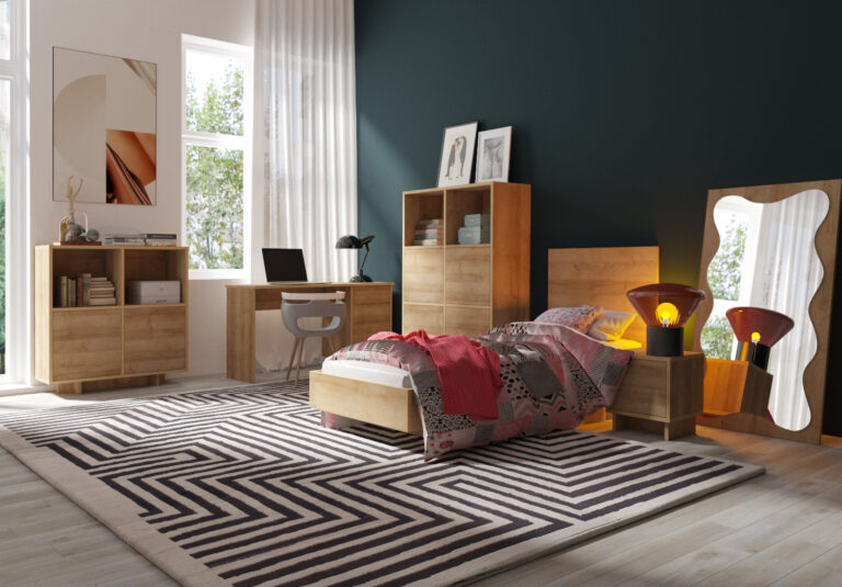 Meble młodzieżowe Noma - Dąb Riviera - Maridex