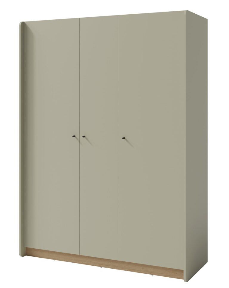 Szafa młodzieżowa trzydrzwiowa Alessio AE1 - Eukaliptus / Dąb Baltic Dune - Meblar