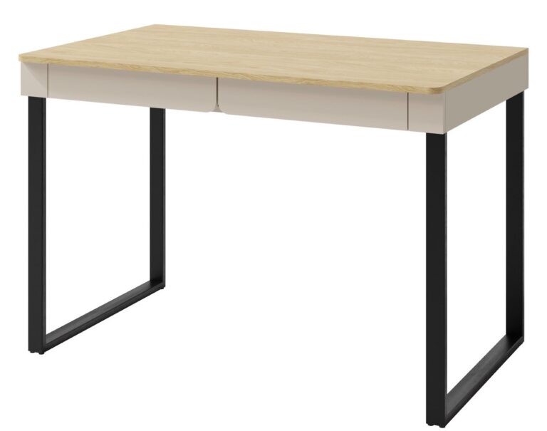 Biurko młodzieżowe Luca LC11 - Beż Piaskowy / Dąb Olejowany - Meblar