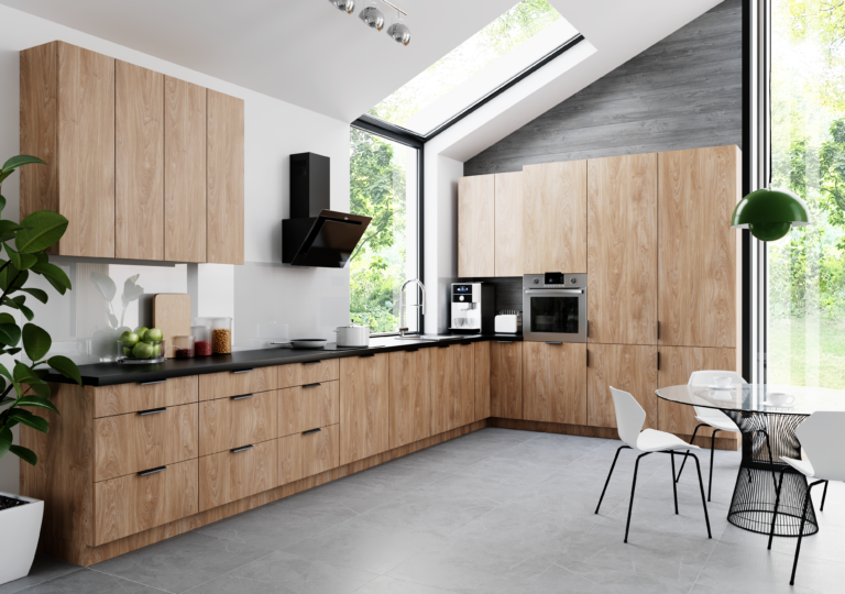 Meble Kuchenne Sorento Dąb Puccini 470 cm na 270 cm - Gała